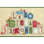(image for) Mini Let It Snow Counted Cross Stitch Kit